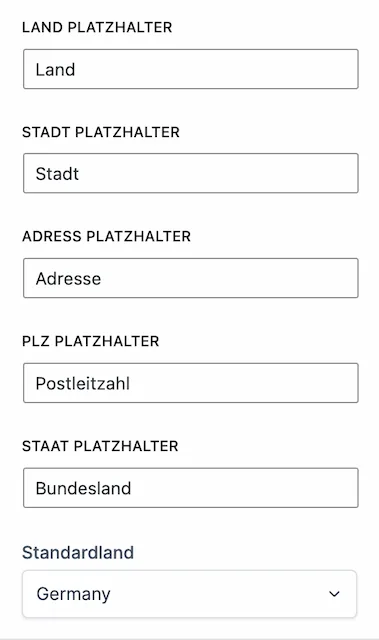 SureCart Checkout übersetzen Deutsch