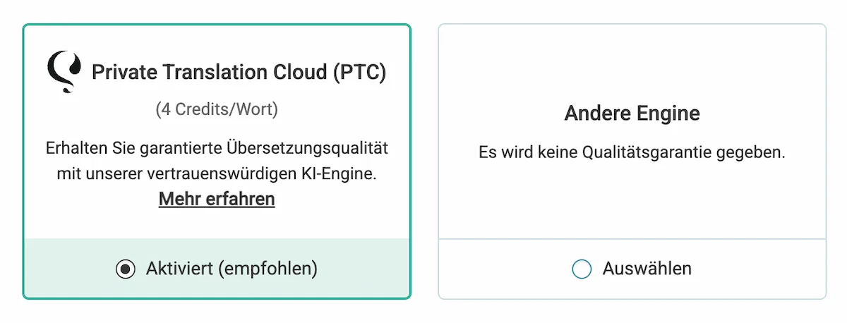 WPML Automatische Übersetzung